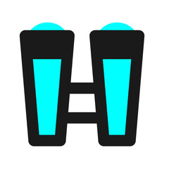 binocular for looking far ahead, observation, discovery