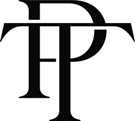 vector PT, TP logo