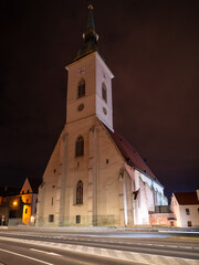 Obraz premium The Church of Saint Michael the Archangel is a Roman Catholic church in Bratislava. It is undoubtedly the best-preserved and largest Gothic church in Bratislava.