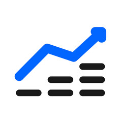 Big Data analytics, statistics data analytics diagram.