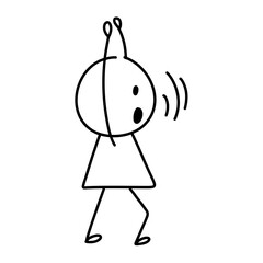 stick figures people  pictogram person