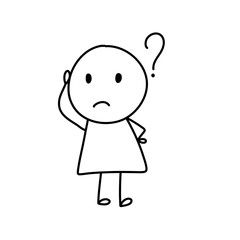 Fototapeta premium stick figures people pictogram person