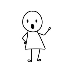 stick figures people  pictogram person