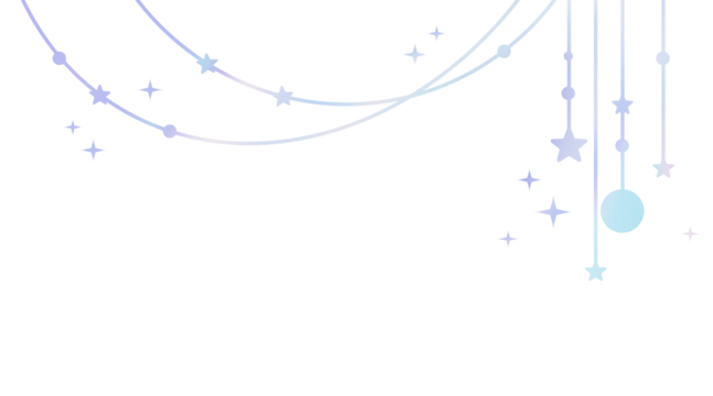 star sparkle bunting shinny illustration carnival garland birthday new year baby shower party decoration banner colorful boho style border frame