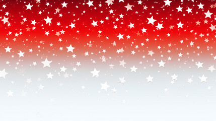 Red and white festive christmas starry background 