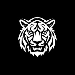 Fototapeta premium Tiger - Minimalist and Flat Logo - Vector illustration