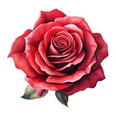 Delicate Elegance: Valentine's Day Red Rose - Expressing Affection with Vibrant Charm