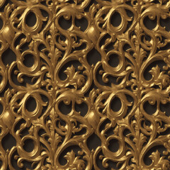 Seamless Gothic Wall Texture - Generative ai, üretken yapay zeka