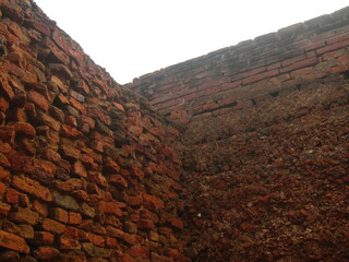 Nalanda Mahavihara archaeological ruins Bihar Gaya India Buddhist Monastery ancient structure Brick  © SrutiKana