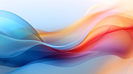 A vibrant, swirling wave of red, orange, yellow, green, blue, and purple.