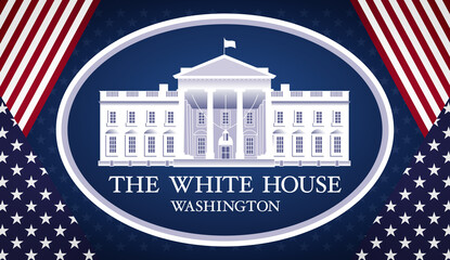 The White House banner - Residence of the President of the United States