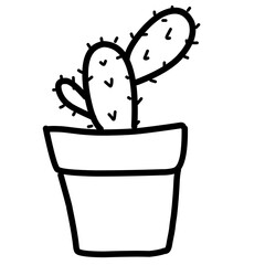 
ilustrasi kaktus yang digambar tangan. Ilustrasi Vektor. kaktus dengan bunga. Seperangkat kaktus. terisolasi pada latar belakang putih. sketsa garis besar kaktus. gambar kaktus. latar belakang seni g
