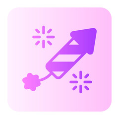 fireworks gradient icon
