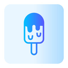ice cream gradient icon