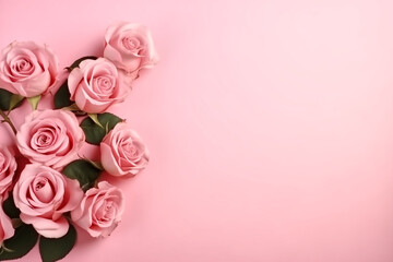  a roses on a pink background light pink and arrangement
