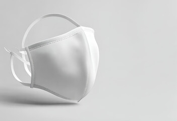 Isolated bag white fashion purse leather accessory object handbag black beauty mask glasses personal