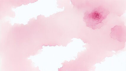 Obraz premium Pink Blush Watercolor Background