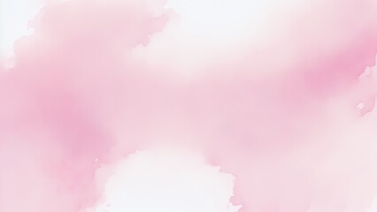 Obraz premium Pink Blush Watercolor Background