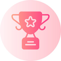 trophy gradient icon