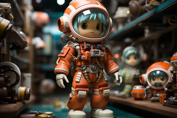 Fototapeta premium Pop mart toys
