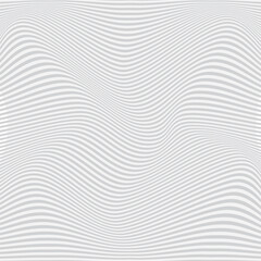 abstract white grey ash color horizontal wavy distort line pattern on white ash color background