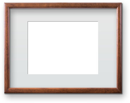 Colored blank vintage photo frame isolated fit for love concept.
