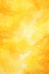 Yellow watercolor abstract background