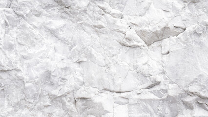 Obraz premium Empty black and white (light gray) embossed stone in natural cave for abstract background and stone texture. beautiful patterns, space for work, banner, wallpaper close up.
