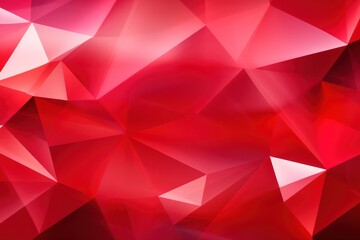 Vector abstract ruby, triangles background