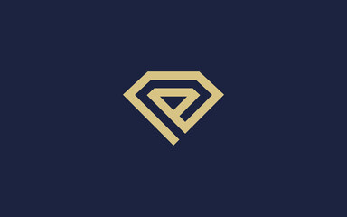 letter e with diamond logo icon design vector design template inspiration