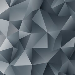 Vector abstract gray, triangles background