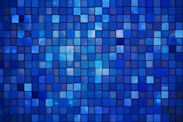 blue mosaic background made by midjourney