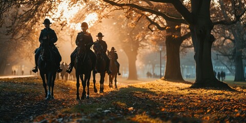 Mounted Police Patrol