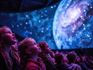 Planetarium Show for Kids - obrazy, fototapety, plakaty