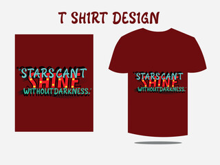 Vector T Shirt Design template 