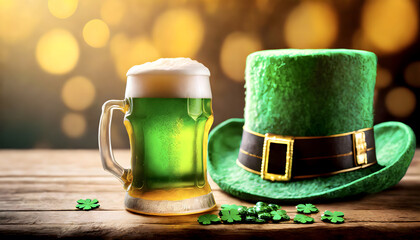 Patricks Day Konzept Leprechaun