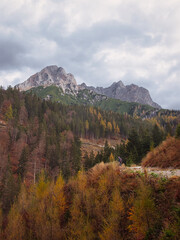 Herbstfarben Alpen