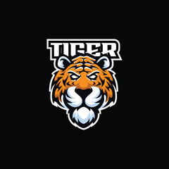 tiger esport mascot design logo