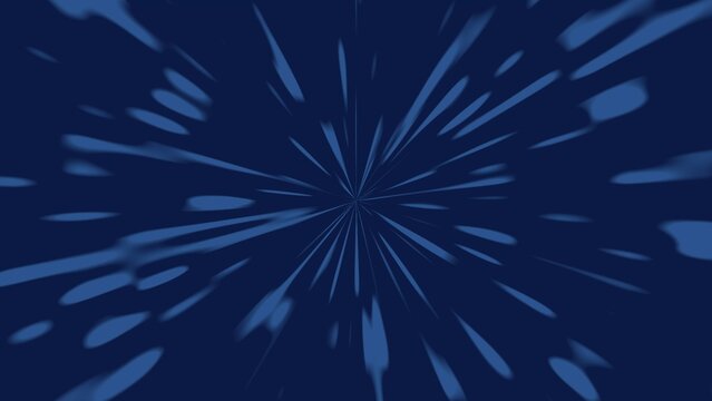 Slow Portal Space Warping Animated Tunnel Background (Customizable)