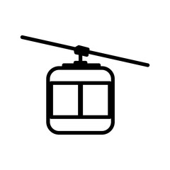gondola line logo icon vector image © makmur