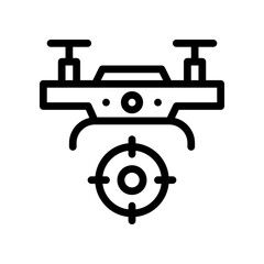 drone line icon