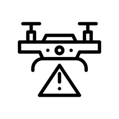 warning line icon
