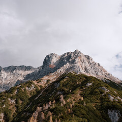 Naklejka na ściany i meble Berg Alpen