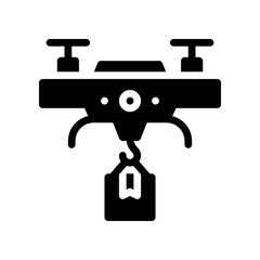 drone glyph icon