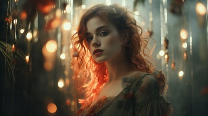 A self-portrait challenging stigma, showcasing the resilience and empowerment of a woman with a mental health condition