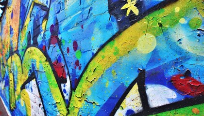 street art graffiti abstract wallpaper ai