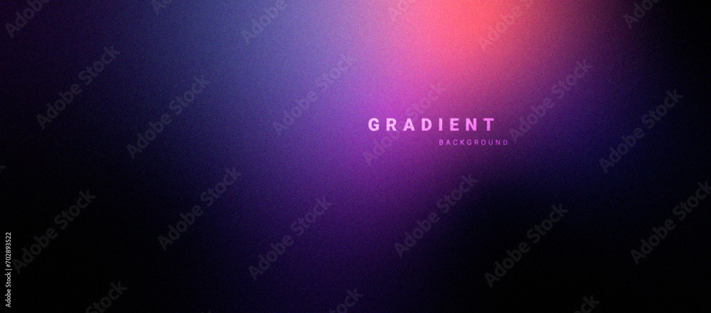 Poster Abstract gradient background with grainy texture