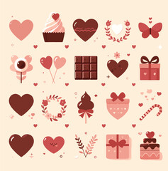valentine seamless pattern