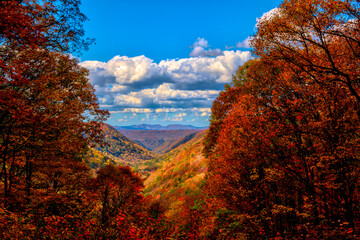 A Fall valley in West Virginia © dfriend150