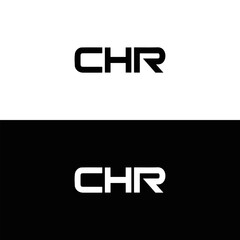 CHR logo. CHR set , C H R design. White CHR letter. CHR, C H R letter logo design. Initial letter CHR letter logo set, linked circle uppercase monogram logo. C H R letter logo vector design.	
